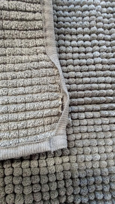 Covoraș de baie super absorbant, anti-alunecare Decomira, Gri închis, 70 x 120 cm [3]