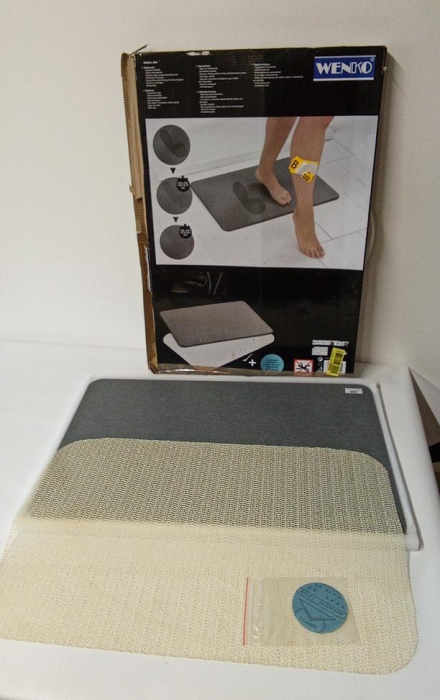 Covoraș de baie Wenko Simi, 60 x 39 cm, Gri [2]