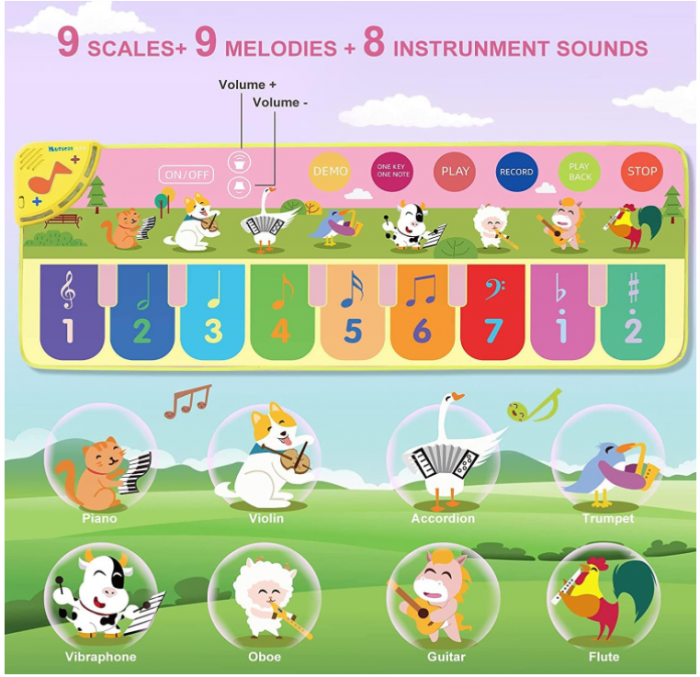 Covoraș muzical MUSUNFE, pentru copii de 1-6 ani [5]