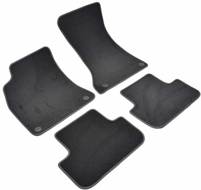 Covorase auto din mocheta Umbrella pentru Audi A4 IV [B8] (2008-2016) + Odorizant Auto Bradut Wunder-Baum New Car [2]