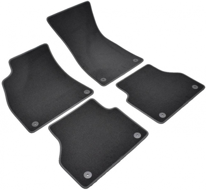 Covorase auto din mocheta Umbrella pentru Audi A6 (2018-prezent) + Odorizant Auto Bradut Wunder-Baum New Car [2]