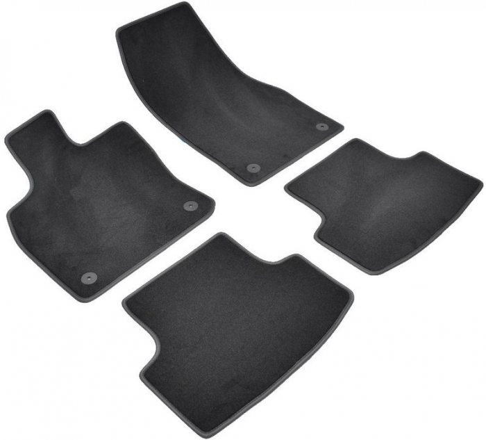 Covorase auto din mocheta Umbrella pentru Audi Q2 (2016-prezent) + Odorizant Auto Bradut Wunder-Baum New Car [2]