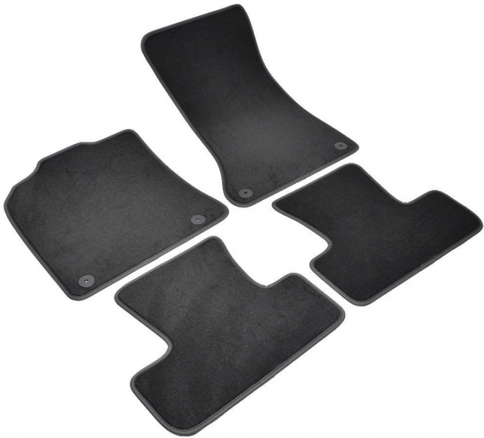 Covorase auto din mocheta Umbrella pentru Audi Q5 I [8R] (2008-2016) + Odorizant Auto Bradut Wunder-Baum New Car [2]