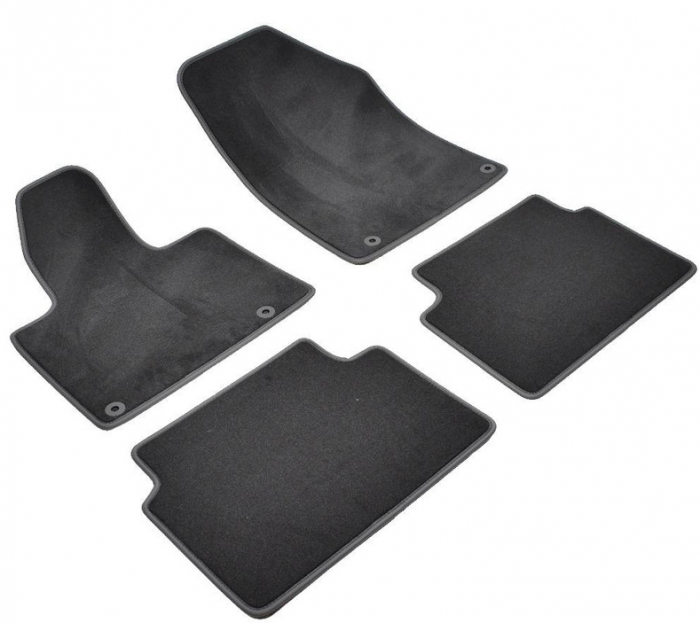 Covorase auto din mocheta Umbrella pentru Citroen C5 II (covorase spate dintr-o singura piesa) (2008-2017) – Sisteme fixare Peugeot/Citroen + Odorizant Auto Bradut Wunder-Baum Vanillaroma [2]