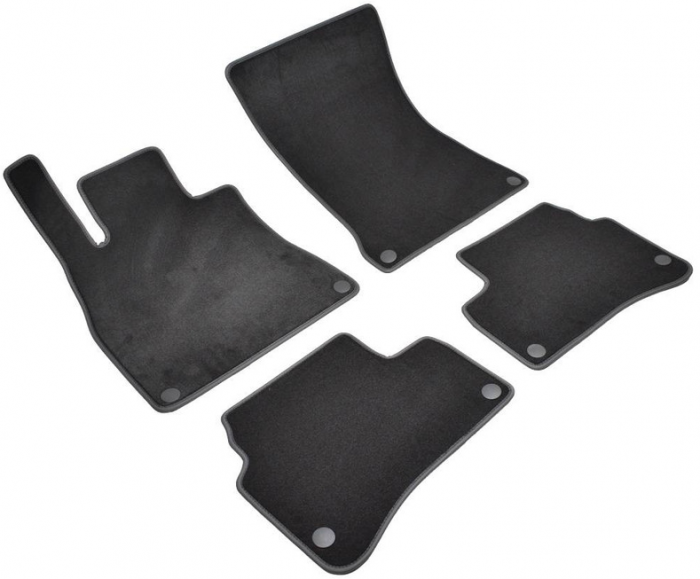 Covorase auto din mocheta Umbrella pentru Mercedes [S] W222 (2013-prezent) + Odorizant Auto Bradut Wunder-baum Cafe [2]