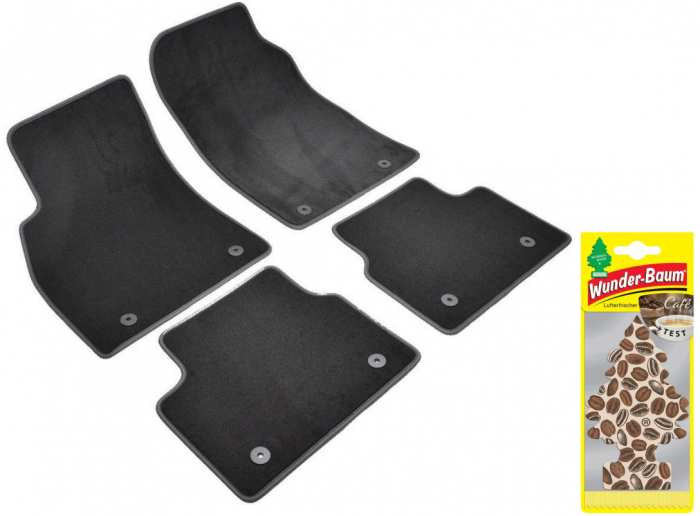 Covorase auto din mocheta Umbrella pentru Opel Insignia I (2009-2017) + Odorizant Auto Bradut Wunder-baum Cafe [1]