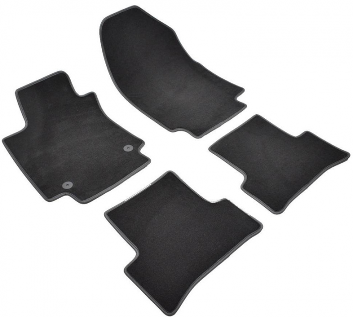 Covorase auto din mocheta Umbrella pentru Renault Clio Iv (2012-2019) + Odorizant Auto Bradut Wunder-baum Beach Days [2]