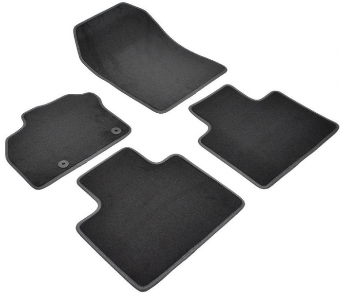 Covorase auto din mocheta Umbrella pentru Renault Zoe (2012-prezent) + Laveta Microfibra 30X40 Cm [2]