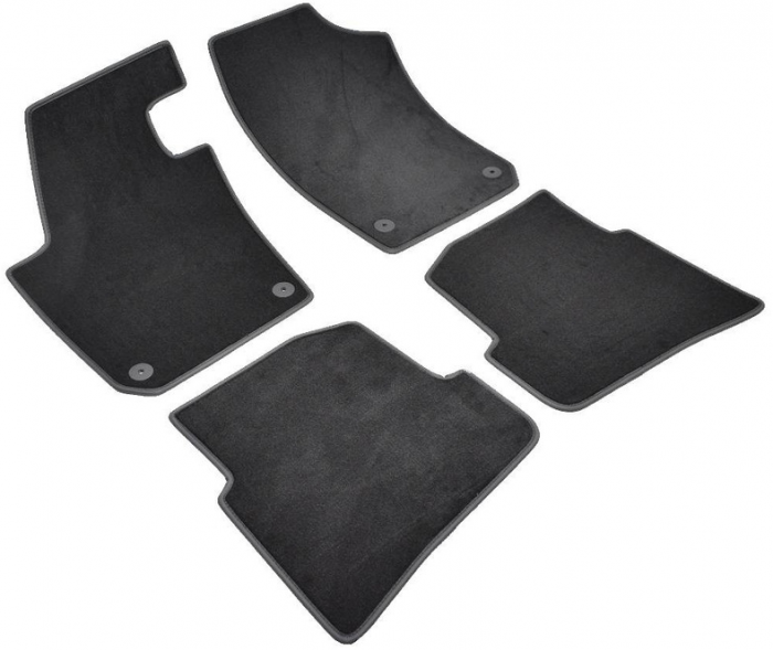 Covorase auto din mocheta Umbrella pentru Seat Ibiza IV [6J] (2008-2016) + Laveta Microfibra 30X40 Cm [2]