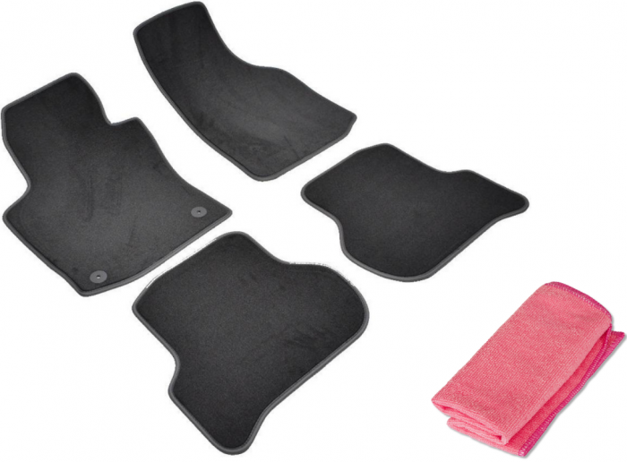 Covorase auto din mocheta Umbrella pentru Seat Toledo III (2004-2009) + Laveta Microfibra 30X40 Cm [1]