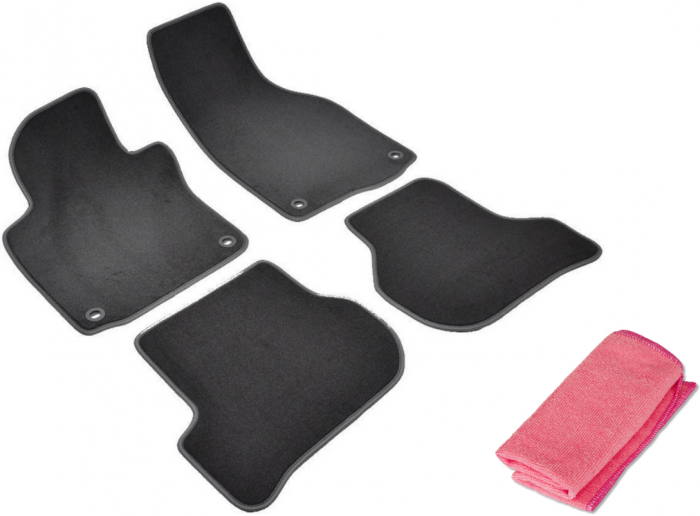 Covorase auto din mocheta Umbrella pentru Skoda Octavia II [RS] (2004-2013) + Laveta Microfibra 30X40 Cm [1]