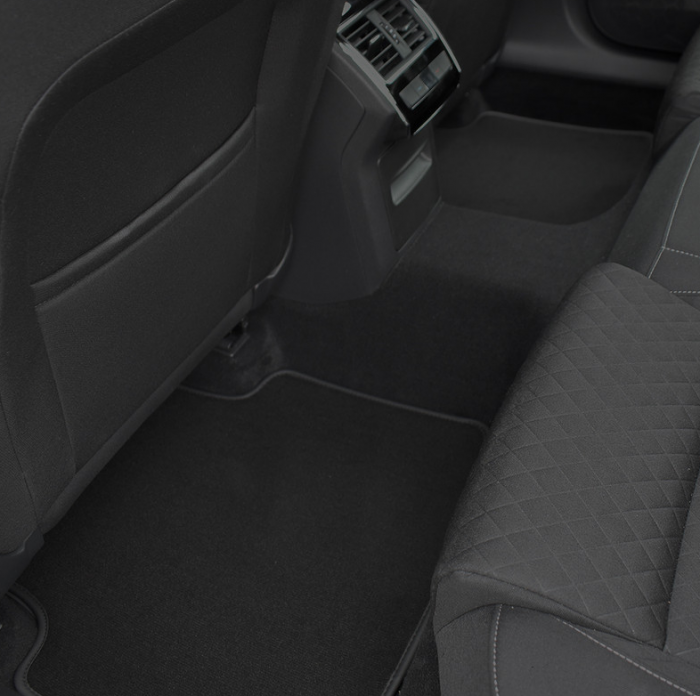 Covorase auto din mocheta Umbrella pentru Volkswagen Passat VII (2010-prezent) + Odorizant Auto Bradut Wunder-Baum Zimt Apfel (Mar Si Scortisoara) [4]