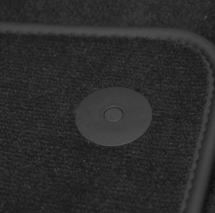 Covorase auto din mocheta Umbrella pentru Volkswagen Tiguan (2007-2016) – Sisteme fixare ovale + Odorizant Auto Bradut Wunder-Baum Zitrone (Lamaie) [6]