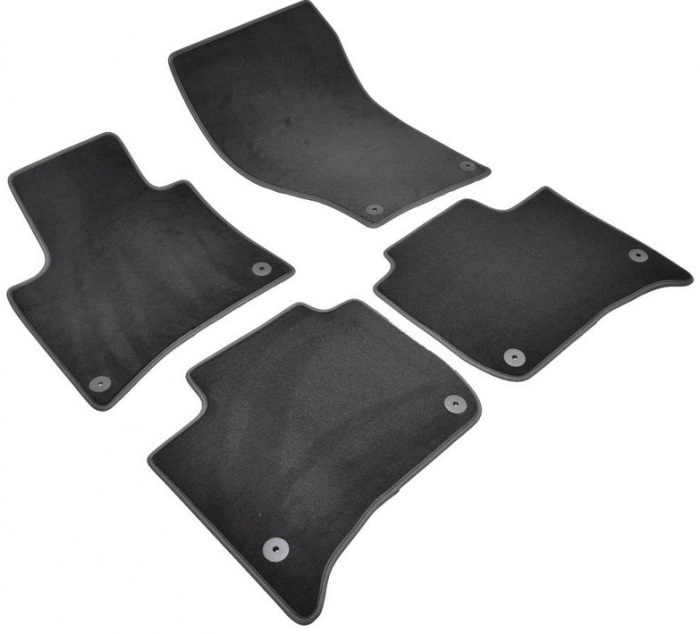 Covorase auto din mocheta Umbrella pentru Volkswagen Touareg II (2010-2018) + Odorizant Auto Sticluta Wunder-Baum Tropical [2]