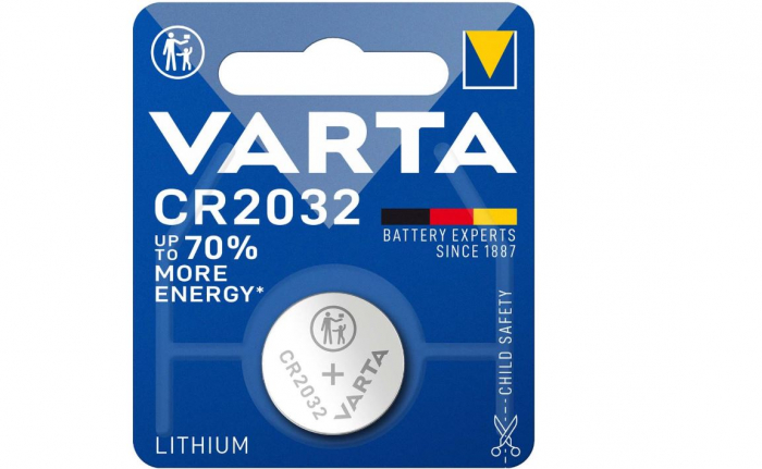 Baterie Varta CR2032, litiu, 6032101401 [1]
