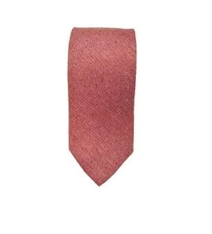 Cravata pentru barbati Generico, 60% Bumbac, 40% Matase, roz [1]