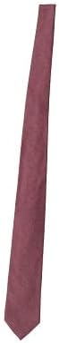 Cravata pentru barbati Generico, 60% Bumbac, 40% Matase, roz [5]