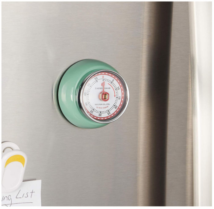 Cronometru de bucătărie retro Zassenhaus, oțel inoxidabil, 7cm, M072365 [4]