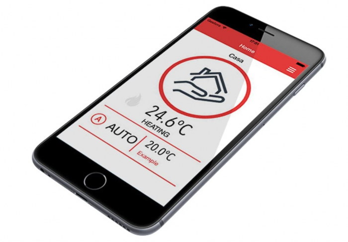 Cronotermostat Vemer VE785700 TUO WIFI LITE WiFi, de perete, controlabil cu aplicație, iOS și Android, compatibil cu Google Home și Amazon Alexa, alb [2]