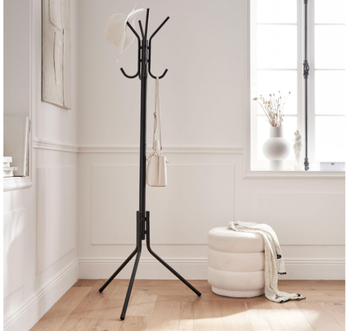 Cuier pentru haine Box and Beyond metalic, negru [9]