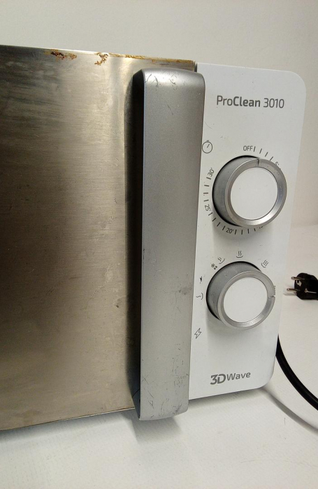 Cuptor cu microunde Cecotec ProClean 3010, 20L, 700W, alb [9]