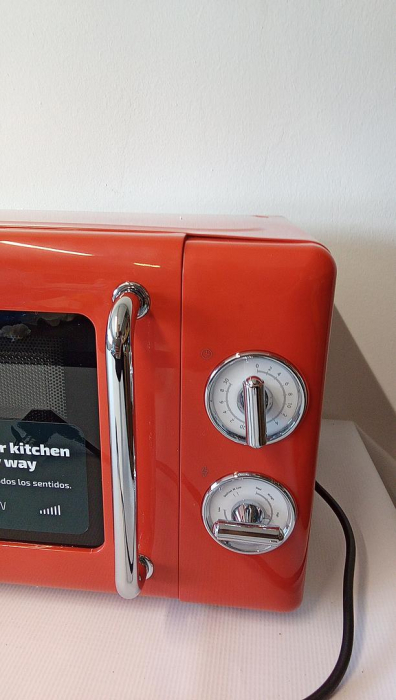 Cuptor cu microunde Cecotec Proclean 3010 Retro Red, 20 L, 700 W [3]