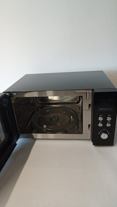 Cuptor cu microunde SEVERIN 3 în 1 cu funcție grătar și aer cald până la 200 °C, negru, MW 7752, negru [3]