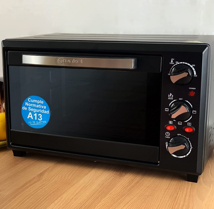 Cuptor electric Grunkel - HR-28NRM multifunctional de 28L, 1600W, Negru [4]