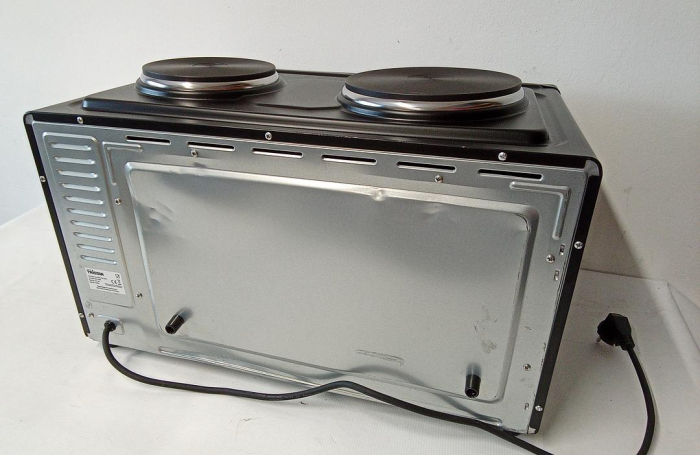 Cuptor electric Tristar OV-1443, cu 2 arzatoare deasupra, 3100W, 38L, negru [7]