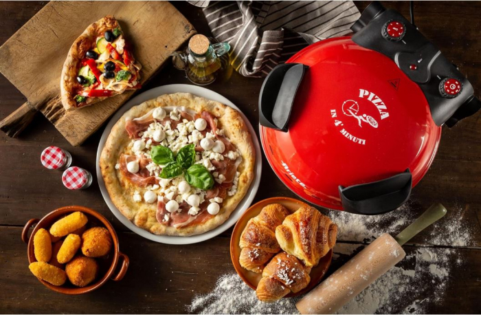 Cuptor pizza Ariete 909, electric, 1200W, 400°C, rosu [11]