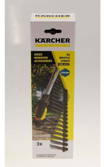 Set 3 benzi cu peri din nailon KARCHER 2.445-244.0, pentru WRE 18-55, WRE 4 [3]