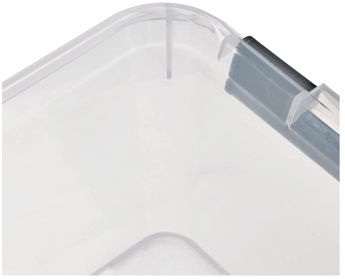 Cutie de depozitare cu capac 6L, transparent [2]