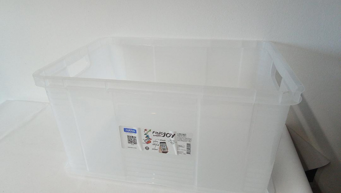 Cutie de depozitare Rotho Agilo 55L, Plastic (PP) Fără BPA, 59 x 39 x 31 cm [3]
