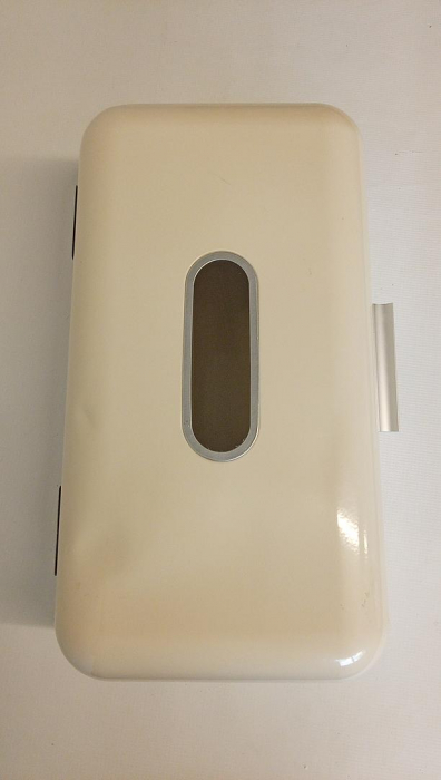 Cutie de pâine ECHTWERK retro din metal cu fereastră, crem [3]