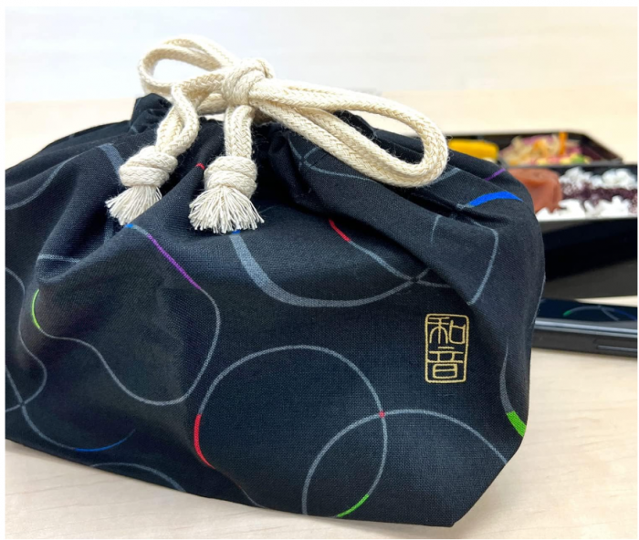 Cutie de prânz bento japoneză OSK neagra [8]