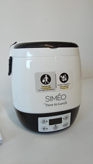 Cutie de prânz cu incalzire electrică Simeo LBE420, albă [3]