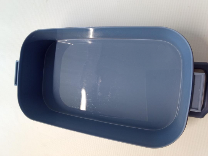 Cutie de prânz Haoh cu sac, 1600 ml, cu compartimente și tacâmuri, fără BPA, albastru [3]