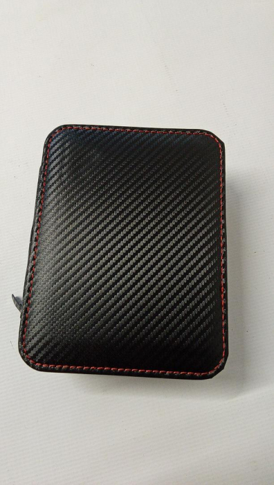 Cutie pentru depozitarea ceasurilor MR Maestro Relojero, 4 ceasuri, negru, fibră de carbon [2]