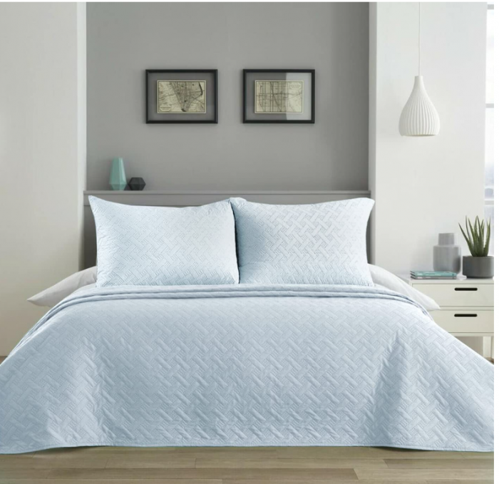 Cuvertură de pat MERCURY TEXTIL, albastru, 230 x 260 cm [4]