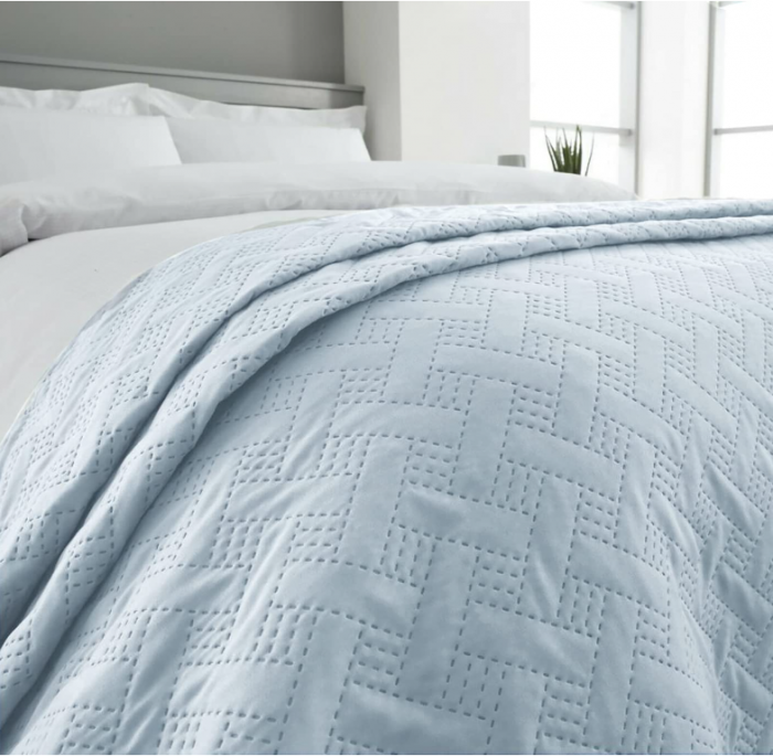 Cuvertură de pat MERCURY TEXTIL, albastru, 230 x 260 cm [7]