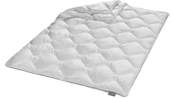 Cuvertură de pat Traumnacht, lavabilă, alb, 155 x 220 cm [4]