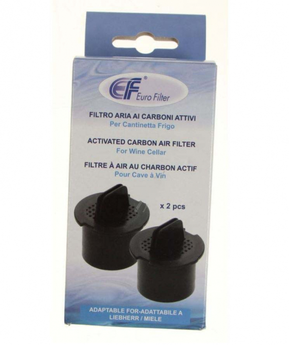 Set 2 filtre de carbon activ pentru compartimentul de vinuri din frigider, compatibil LIEBHERR 743324300 [3]