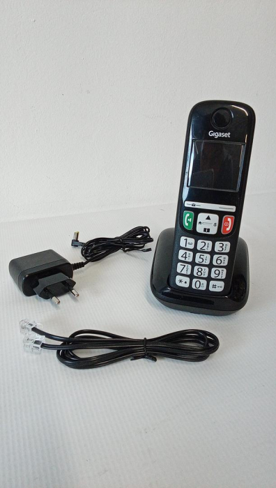Telefon fără fir DECT Gigaset E275, Negru, Italia [2]