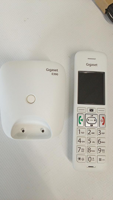 DECT Gigaset E390,Extensie telefon, Alb [3]