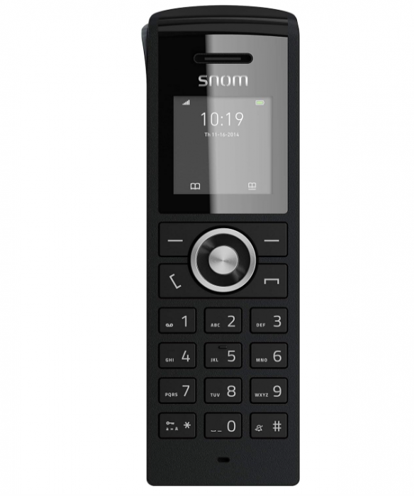DECT SNOM M25, Receptor standard fără fir, configurabil pentru stațiile de bază M300 și M700 [5]