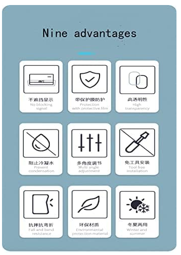 Deflector universal pentru aer conditionat Mr.You [9]