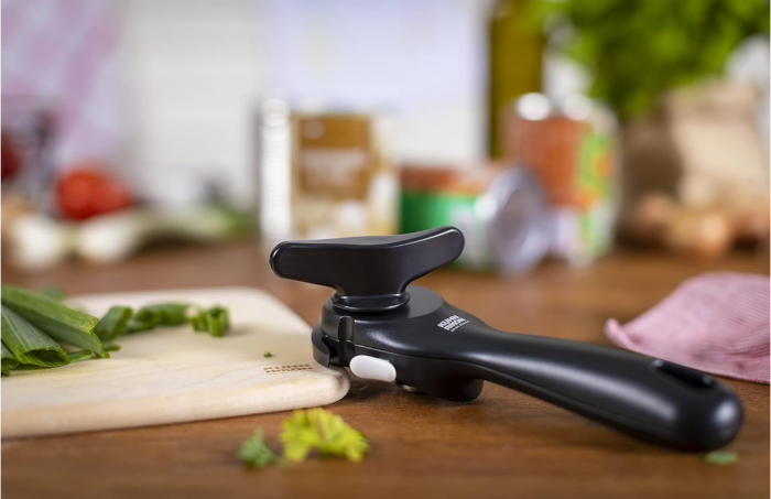 Deschizător de conserve fără margini ascuțite Kuhn Rikon, negru [4]