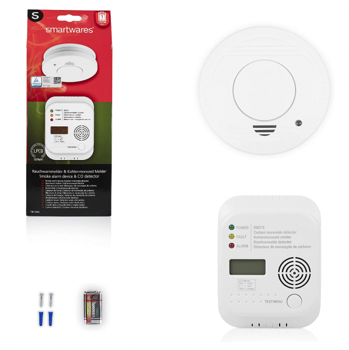 Detector de fum Smartwares Fse-19203, alarmă de fum și oxid de carbon [4]