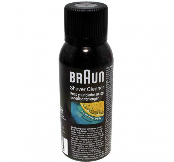 Spray de curatare pentru cap aparat de ras 100ml, Braun 81536856 [1]