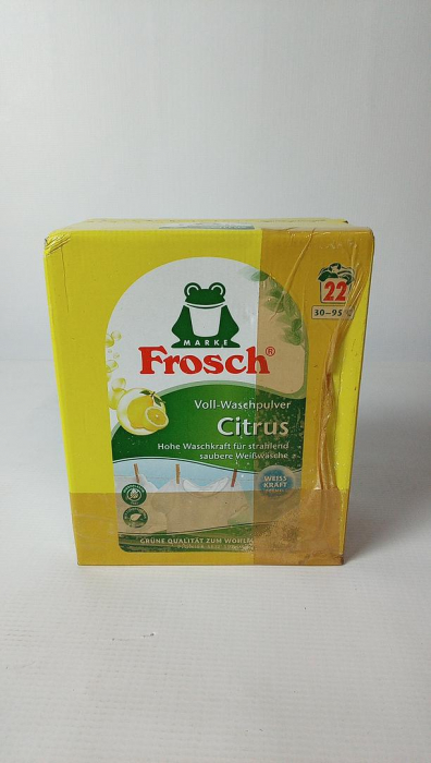Detergent pudra Frosch Citrus Full 1,45 kg, 22 spalari [2]